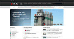 Desktop Screenshot of glsprefabricados.com
